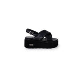 Cult Black Leather Sandal